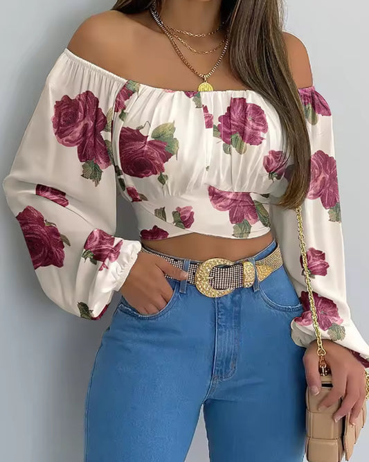 Off shoulder blouse